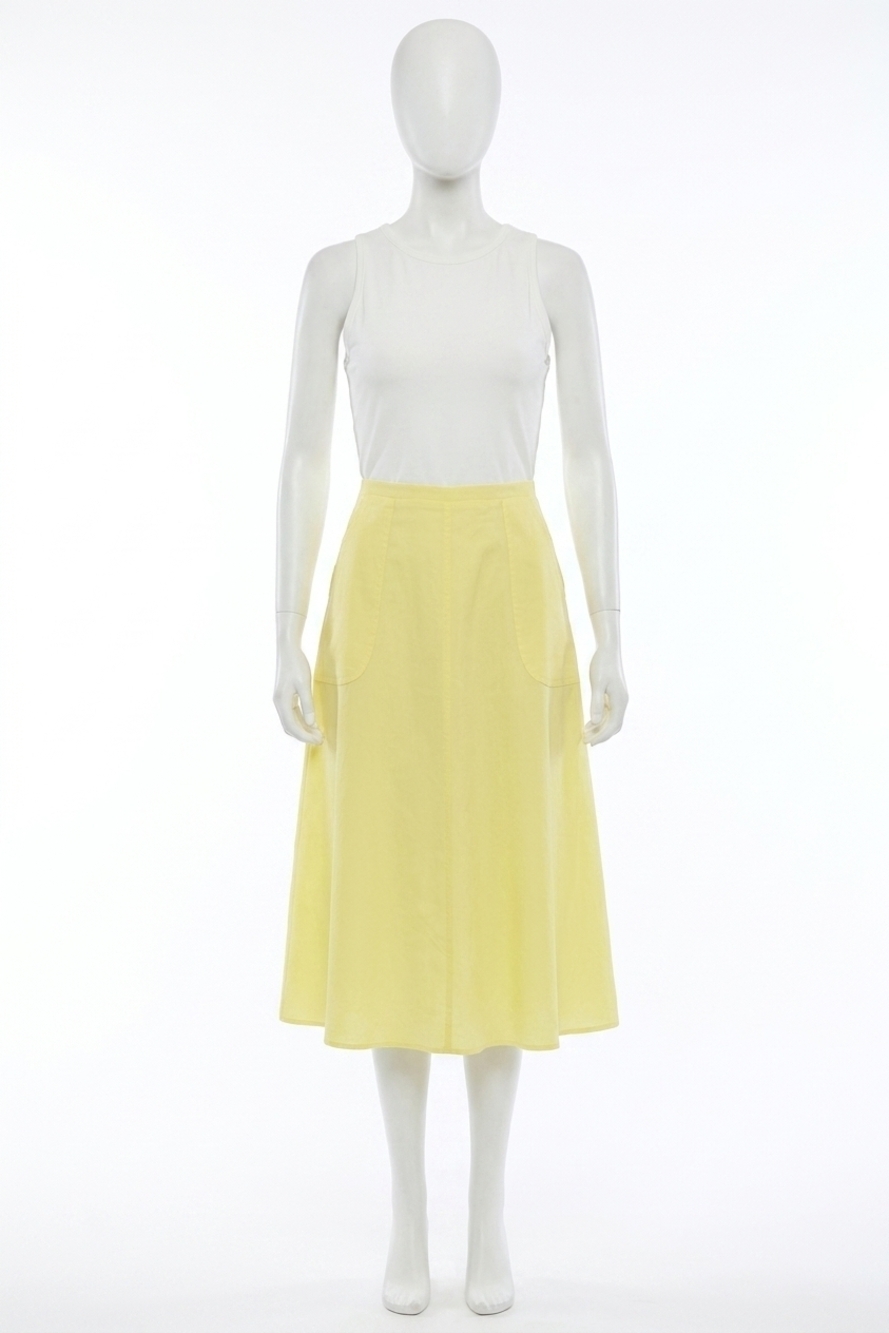 NEW DREW alaia twofer dress in sun